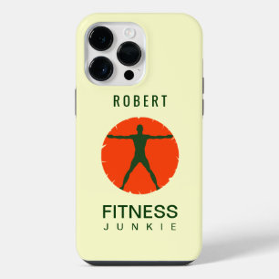 Body Madness Health and Fitness Junkie iPhone 14 Pro Max Case