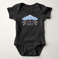 Magic Baby Pastel Rain & Cloud Nom personnalisé