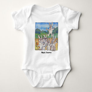 Body Magic Hoppens Cartoon Bunnies Cute Baby