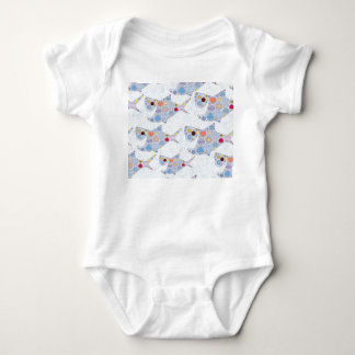 Body maillot de bébé requin