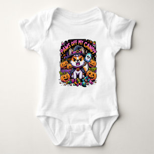 Body Mains loin de mes bonbons Chat de Halloween mignon