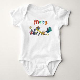 Body Maisy sur le terrain de jeu avec des amis