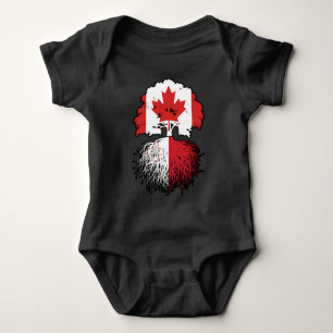 Body Malte Maltais Drapeau canadien des racines d'arbre