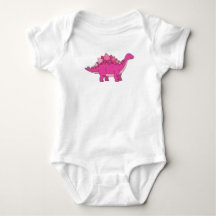 Body manche courte bébé Stégosaure