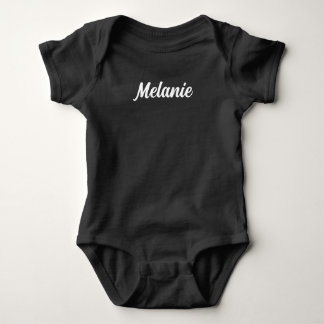 Body manche longue personnalisé pour bébé