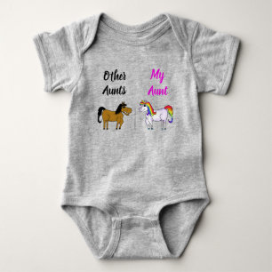 Body Mange Your Tante Ma tante Cheval Unicorn Funny Nou