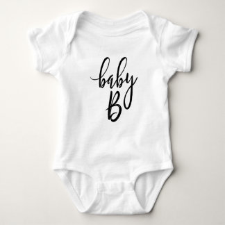 Body Manuscrit manuscrit noir du bébé B