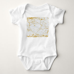 Body Marbre Golden Texture Motif sans couture
