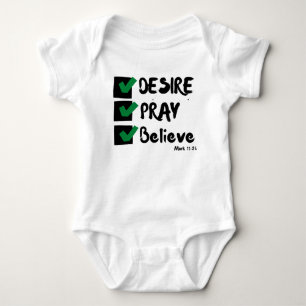 Body Mark 11:24 KJV Bible Ecriture Unisex