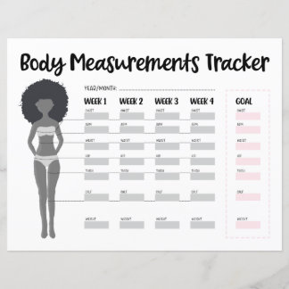Body Measurements Tracker for Black Women