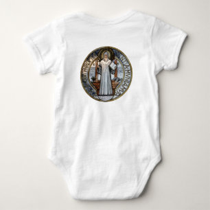 Body Médaille Saint Benoît Bébé Onezie