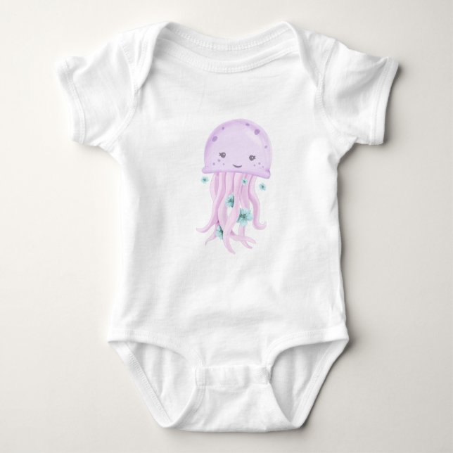 Body Méduse violette (Devant)