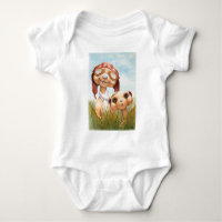 Meerkats avec vêtements d'aviation Onsie