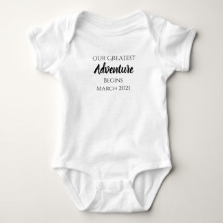 Body Meilleure tenue pour bébé aventure - Faire-part