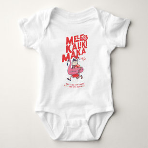 Body Mele Kalikimaka Père Noël Flamant rose Getaways de