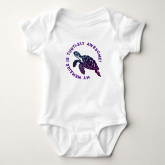 Body MEMAIRE de tortue violette