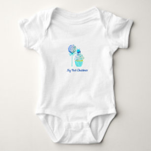 Body Mes premières sucettes de Noël bleues