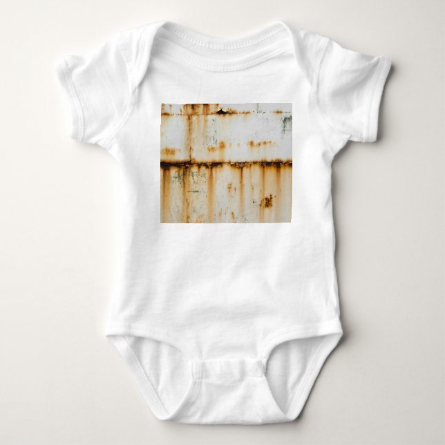 Body Métal blanc rouillé : surface texturée (Devant)