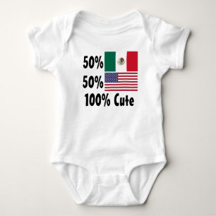 Body Mexicain de l'Américain 50% de 50% 100% mignon