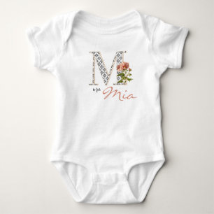 Body Mia Nom Reveal Floral Lettre L Girl Whimsical