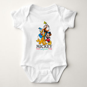 Body Mickey & Friends Vintage Squad Graphisme