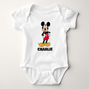 Body Mickey Mouse Pose Souriante