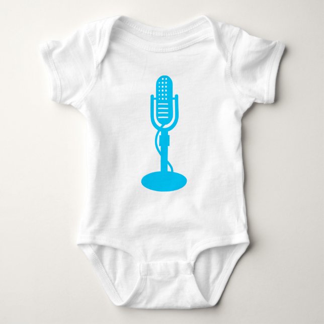 Body Microphone - Ciel bleu (Devant)