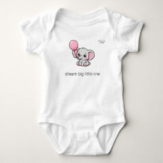 Body Mignon Éléphant Chibi Rêve Grand Petit Corps de Bé