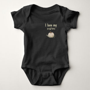 Body Mignon Je T'aime Ma Maman Citrouille