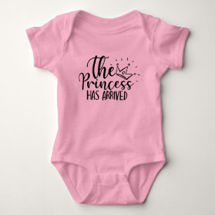 Body mignon La princesse est arrivée petite fille