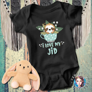 Body Mignon Raccoon Floral Kawaii Jid Je T'aime