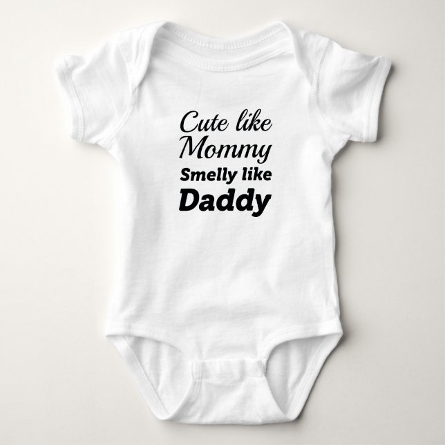 Body Mignonne comme maman (Devant)