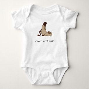 Body Mignonne et Silly Chat Bodysuit pour bébé - tenue