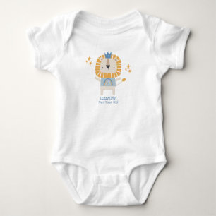 Body Mignonne Lion Baby Boy OneYearOld Personnaliser Bo