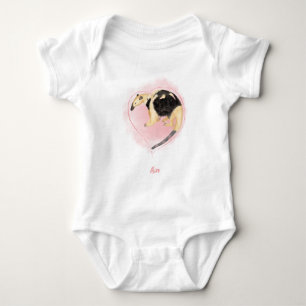 Body Mignonne mère et bébé tamandua costume de bébé (bl