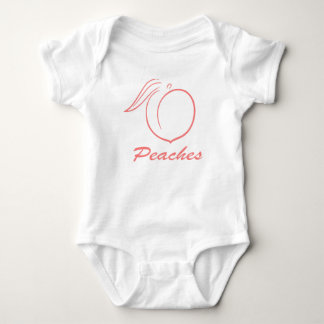 Body Mignonne, Peaches Bodysuit bébé, Un morceau