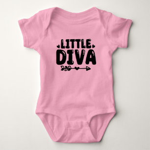 Body Mignonne Petit Diva Baby Girl Costume corporel