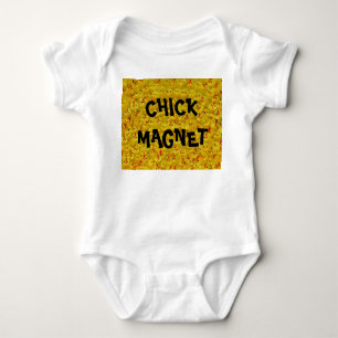 Body Mignonne POULET MAGNET Pâques poussins Baby Boy Bo