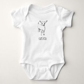 Body Mignonne tenue pour bébé