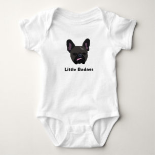 Body Mignons "petits badas", Chien-taureau noir