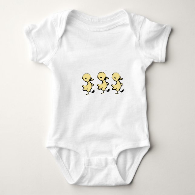 Body Mignons Trois Petits Canetons (Devant)