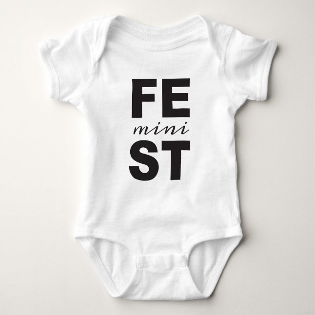 Body mini féministe (Devant)