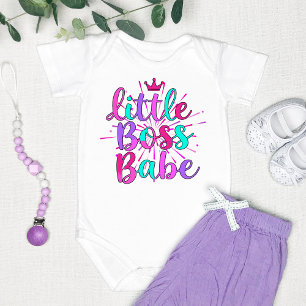 Body "Mini patronne" Coloré