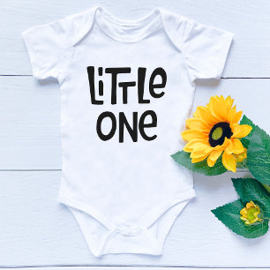 Body Moderne Scandi Noir Votre "petit(e)" MAMAN Texte