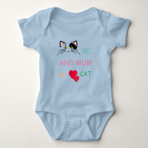 Body Moi et amour CAT bébé T-shirt