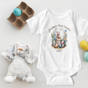 Body Mon 1er cadeau de lapin de Pâques Personilzesd Rab