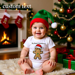 Body 🎅🎄 Mon 1er Noël pour un adorable nouveau-né garç