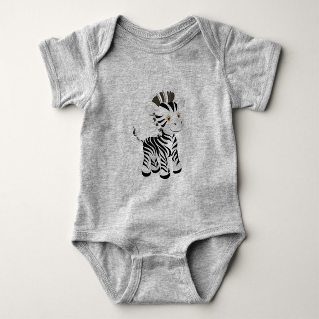 Body Mon bébé Zebra (Devant)