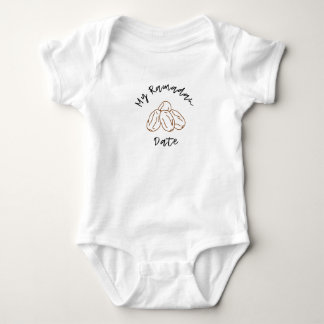 Body Mon carrosserie pour bébé Date de Ramadan