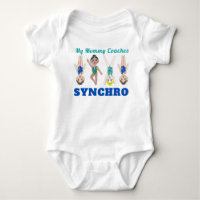 Mon Entraîneur de maman Synchro Synchronisé Swimme